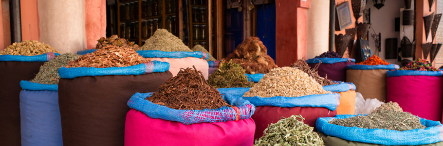 Produits bio et équitables, spécialités marocaines